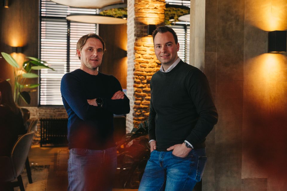 Dominic (links) en Rob (rechts)